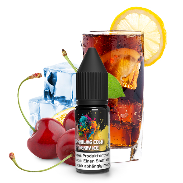 Salt Junky Nikotinsalzliquid - Sparkling Cola Cherry Ice 10ml 20mg/ml