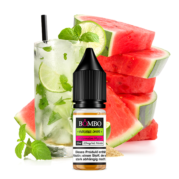 Bombo Nikotinsalzliquid - Watermelon Mojito 10ml 20mg/ml