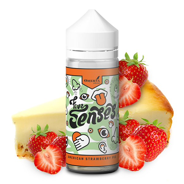 5-Senses by Omerty Liquids Aroma - American Strawberry Pie 30ml