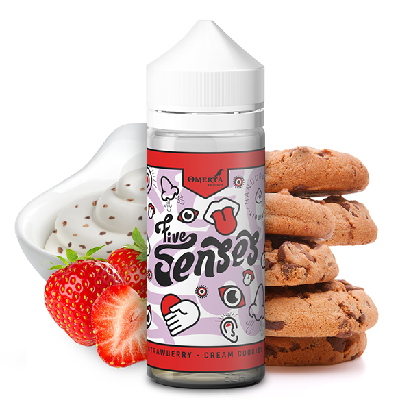 5-Senses by Omerty Liquids Aroma - Strawberry Cream Cookies 30ml