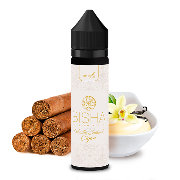 Omerta Liquids Bisha Aroma - Vanilla Custard Cigar 20ml