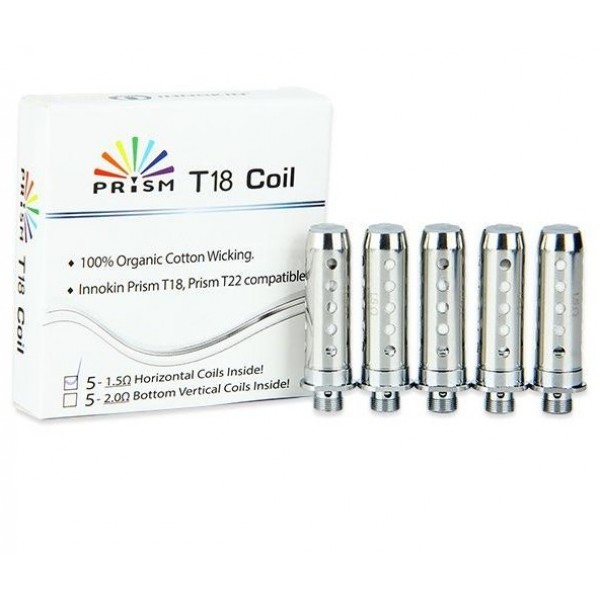 Innokin Prism / Endura T18/T22/T18 II Coil 1,5 Ohm 5 Stück