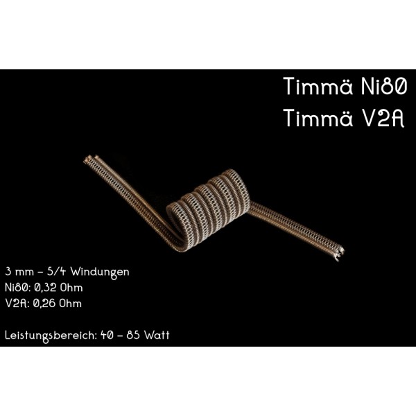 TIMMÄ Coil - 0,33 Ohm - NiChrom