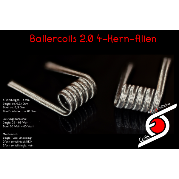 BALLERCOILS 2.0 4-Kern-Alien