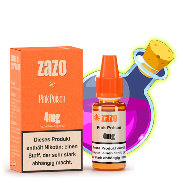 ZAZO Classics Liquid - Pink Poison 10ml