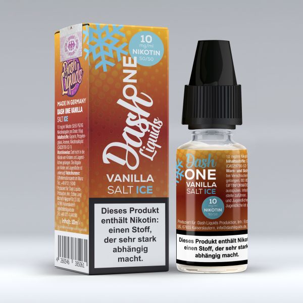 Dash One - Vanilla ICE 10ml Liquid