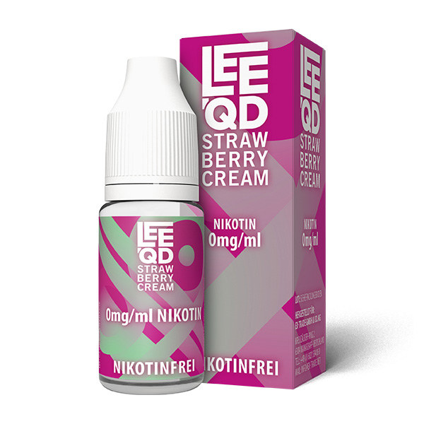LEEQD Liquid Crazy - Strawberry Cream 10ml