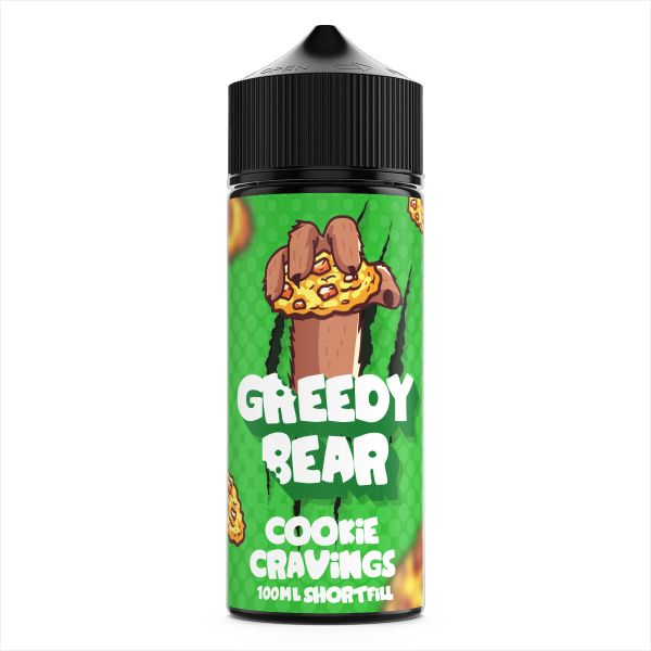 Vape Distillery Liquid - Greedy Bear Cookie Cravings 100ml
