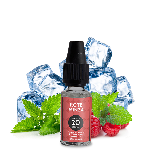 Tante Dampf Nikotinsalzliquid - Rote Minza 10ml 20mg/ml