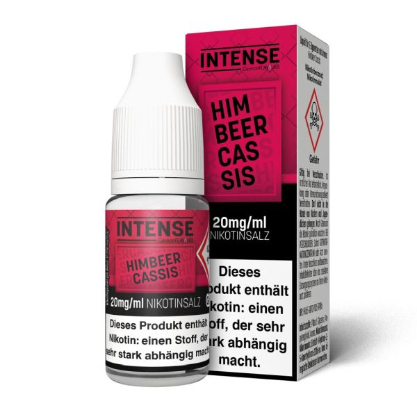 Intense Nikotinsalzliquid - Himbeer Cassis 10ml