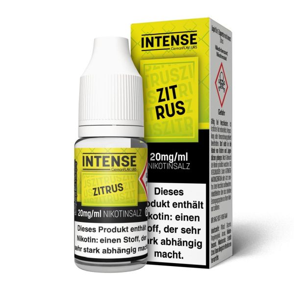 Intense Nikotinsalzliquid - Zitrus 10ml