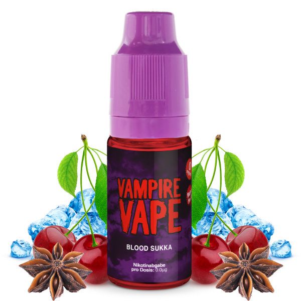 Vampire Vape Liquid - Blood Sukka 10 ml