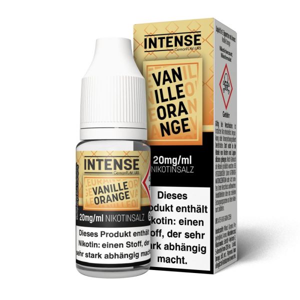 Intense Nikotinsalzliquid - Vanille Orange 10ml