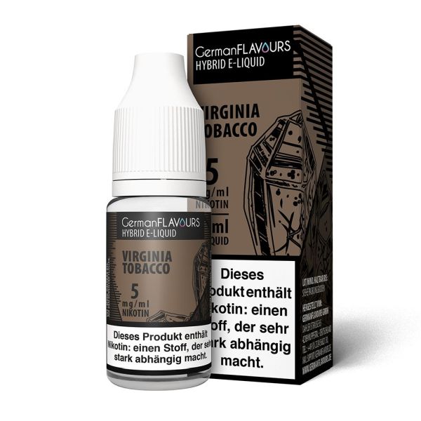 German Flavours Hybrid Liquid - Virginia Tobacco 10ml