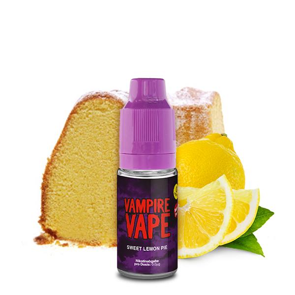 Vampire Vape Liquid - Sweet Lemon Pie 10 ml