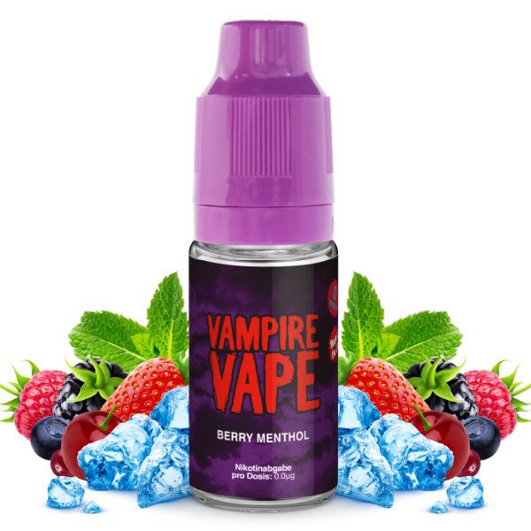Vampire Vape Liquid - Berry Menthol 10 ml