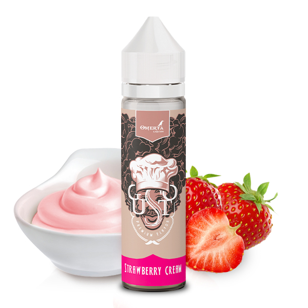Omerta Liquids Gusto Aroma - Strawberry Cream 20ml