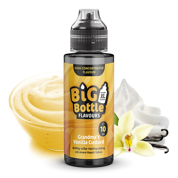 Big Bottle Flavours Aroma - Grandma's Vanilla Custard 10ml